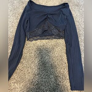 Navy long sleeve
